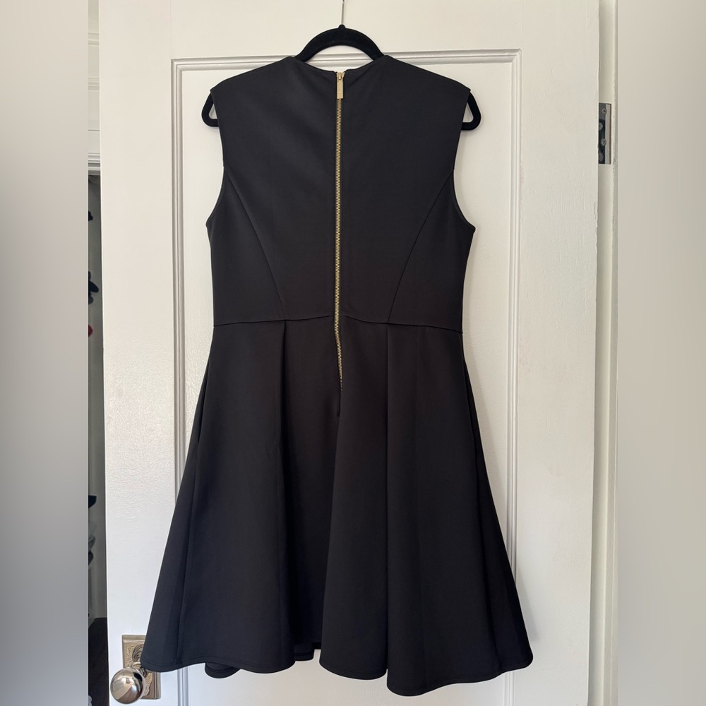 Ted Baker London Black Dress with Embellished Neckline (size 5 TB) - Picture 3 of 3